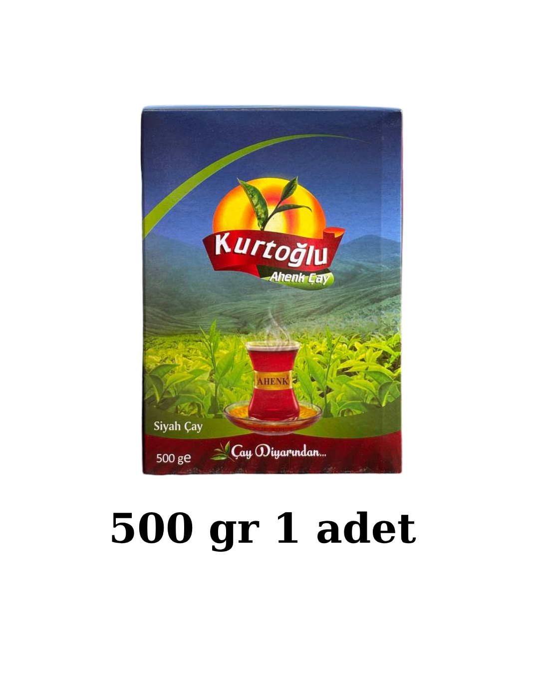 uytfdxz Kurtoğlu Ahenk Siyah Çay 500 gr 1 adet - Görsel 1
