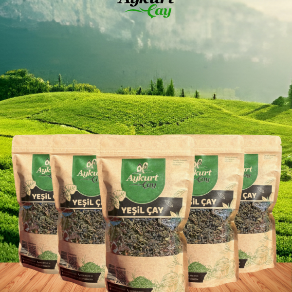 AYKURT YEŞİL ÇAY 1 KG 5 ADET